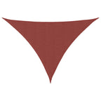 Sonnensegel Oxford-Gewebe Dreieckig 5x7x7 m Terrakotta-Rot