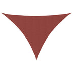 Sonnensegel Oxford-Gewebe Dreieckig 4x5x6,4 m Terrakotta-Rot