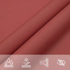 Sonnensegel Oxford-Gewebe Dreieckig 6x6x6 m Terrakotta-Rot