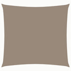 Sonnensegel Oxford-Gewebe Quadratisch 2x2 m Taupe