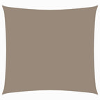 Sonnensegel Oxford-Gewebe Quadratisch 6x6 m Taupe
