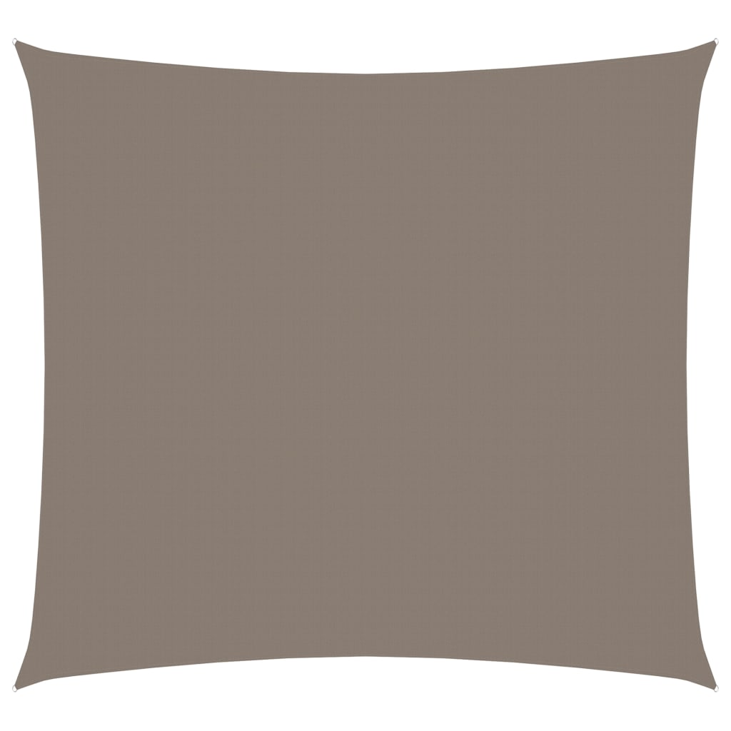 Sonnensegel Oxford-Gewebe Quadratisch 6x6 m Taupe