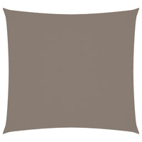 Sonnensegel Oxford-Gewebe Quadratisch 6x6 m Taupe