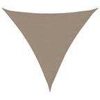 Sonnensegel Oxford-Gewebe Dreieckig 3,6x3,6x3,6 m Taupe