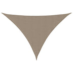 Sonnensegel Oxford-Gewebe Dreieckig 5x6x6 m Taupe