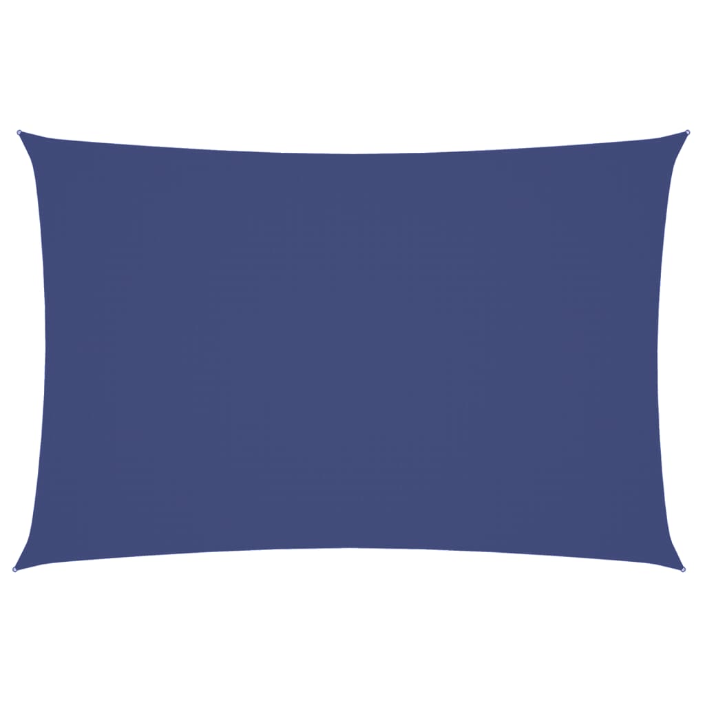 Sonnensegel Oxford-Gewebe Rechteckig 2x4 m Blau