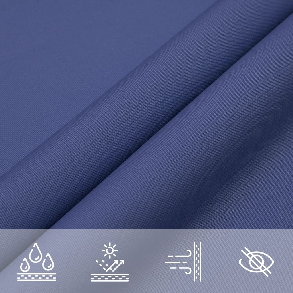 Sonnensegel Oxford-Gewebe Rechteckig 2,5x3 m Blau