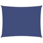 Sonnensegel Oxford-Gewebe Rechteckig 2,5x4 m Blau