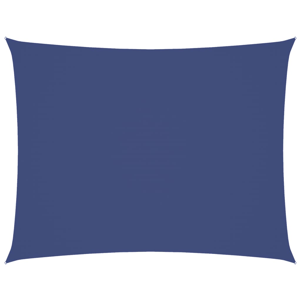 Sonnensegel Oxford-Gewebe Rechteckig 2,5x4 m Blau