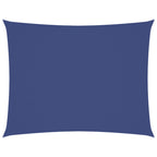 Sonnensegel Oxford-Gewebe Rechteckig 3x4 m Blau