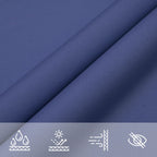 Sonnensegel Oxford-Gewebe Rechteckig 3x4 m Blau