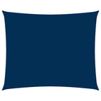 Sonnensegel Oxford-Gewebe Rechteckig 3x5 m Blau
