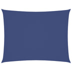 Sonnensegel Oxford-Gewebe Rechteckig 3,5x5 m Blau