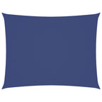 Sonnensegel Oxford-Gewebe Rechteckig 4x5 m Blau