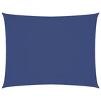Sonnensegel Oxford-Gewebe Rechteckig 5x6 m Blau