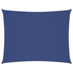 Sonnensegel Oxford-Gewebe Rechteckig 5x7 m Blau