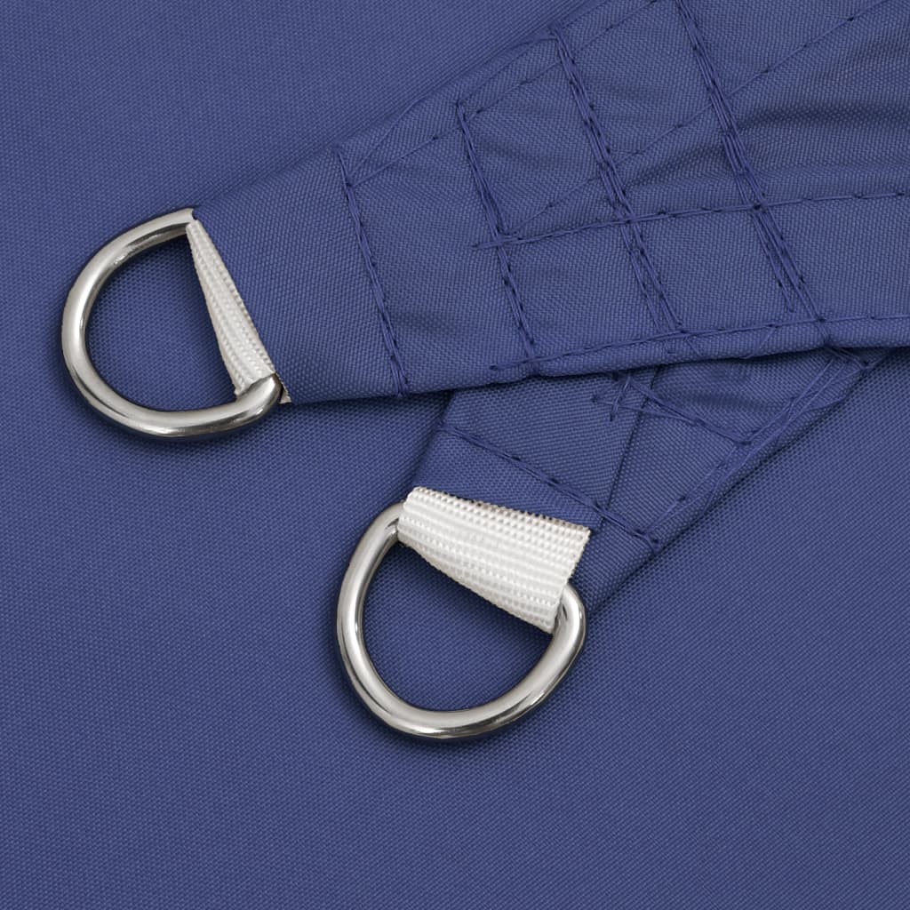 Sonnensegel Oxford-Gewebe Rechteckig 6x7 m Blau