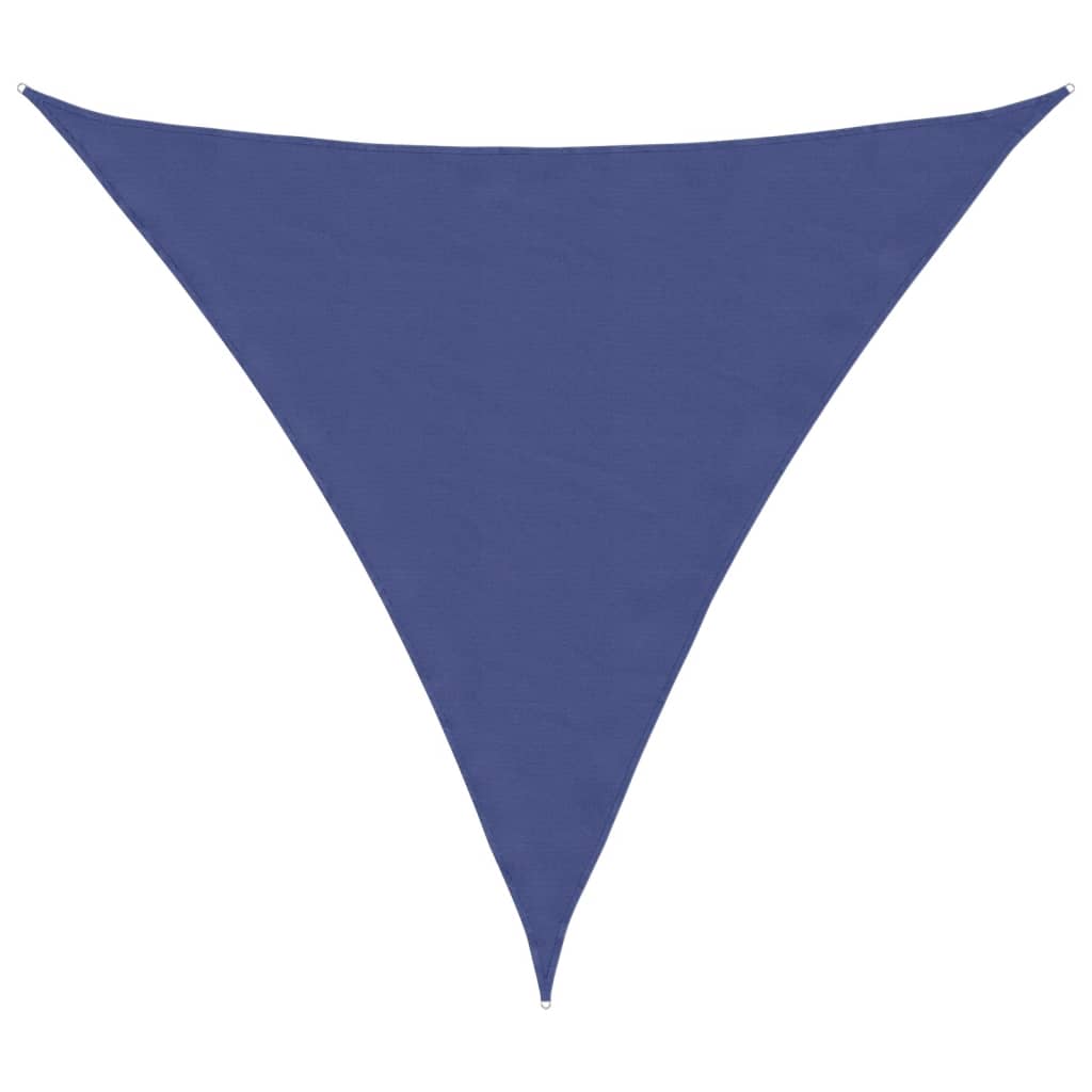 Sonnensegel Oxford-Gewebe Dreieckig 3x3x3 m Blau