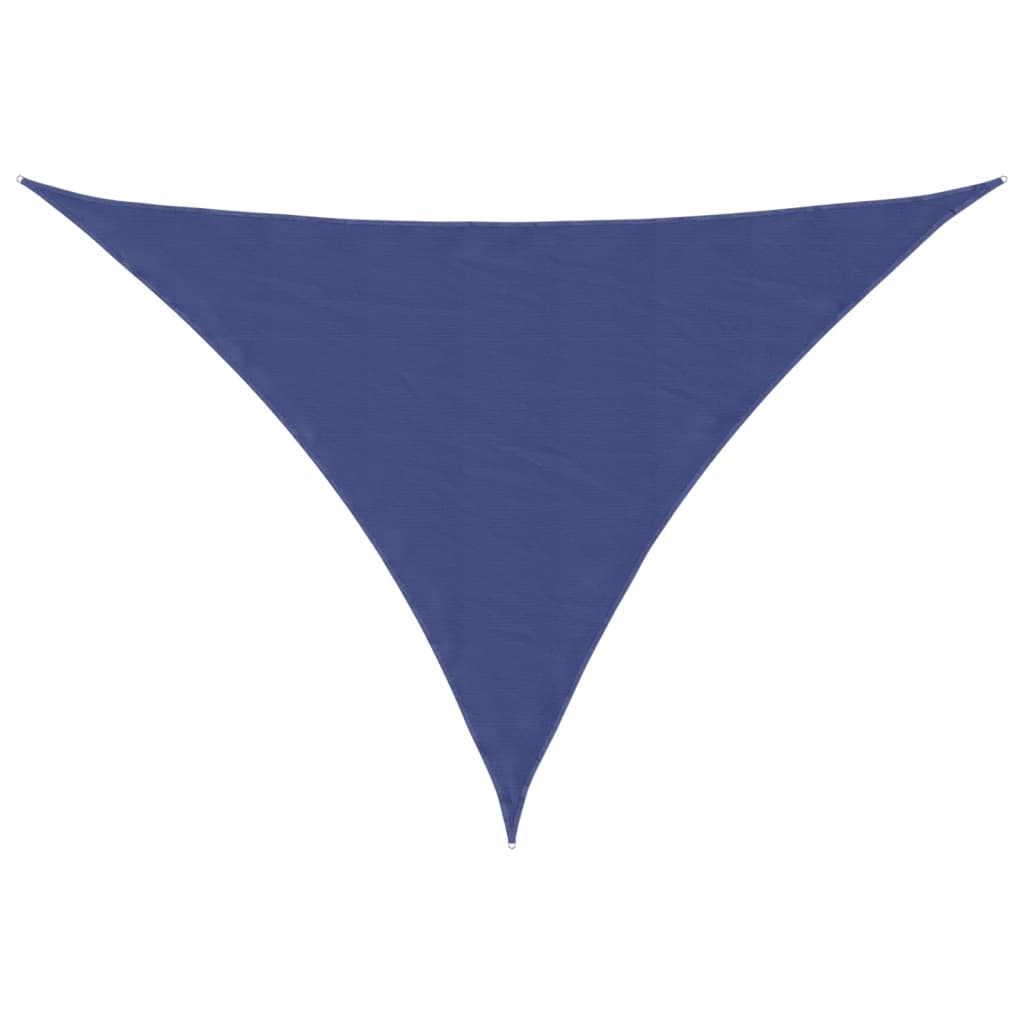 Sonnensegel Oxford-Gewebe Dreieckig 3,5x3,5x4,9 m Blau