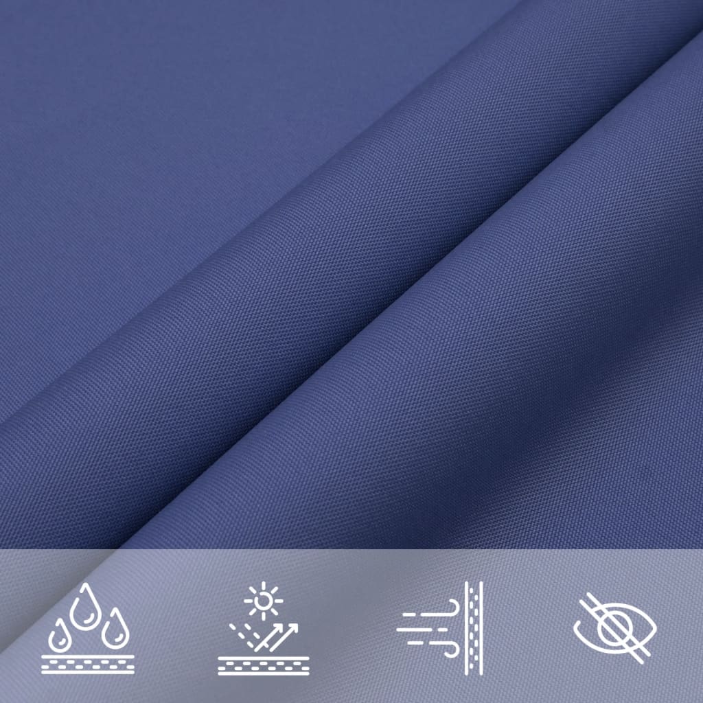 Sonnensegel Oxford-Gewebe Dreieckig 5x7x7 m Blau