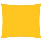 Sonnensegel Oxford-Gewebe Rechteckig 2x2,5 m Gelb