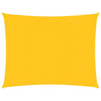 Sonnensegel Oxford-Gewebe Rechteckig 2x3,5 m Gelb