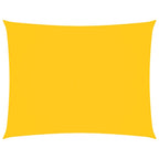 Sonnensegel Oxford-Gewebe Rechteckig 2,5x3,5 m Gelb