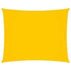 Sonnensegel Oxford-Gewebe Rechteckig 2,5x4,5 m Gelb