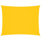 Sonnensegel Oxford-Gewebe Rechteckig 3x6 m Gelb