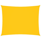 Sonnensegel Oxford-Gewebe Rechteckig 4x5 m Gelb