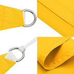 Sonnensegel Oxford-Gewebe Dreieckig 5x6x6 m Gelb