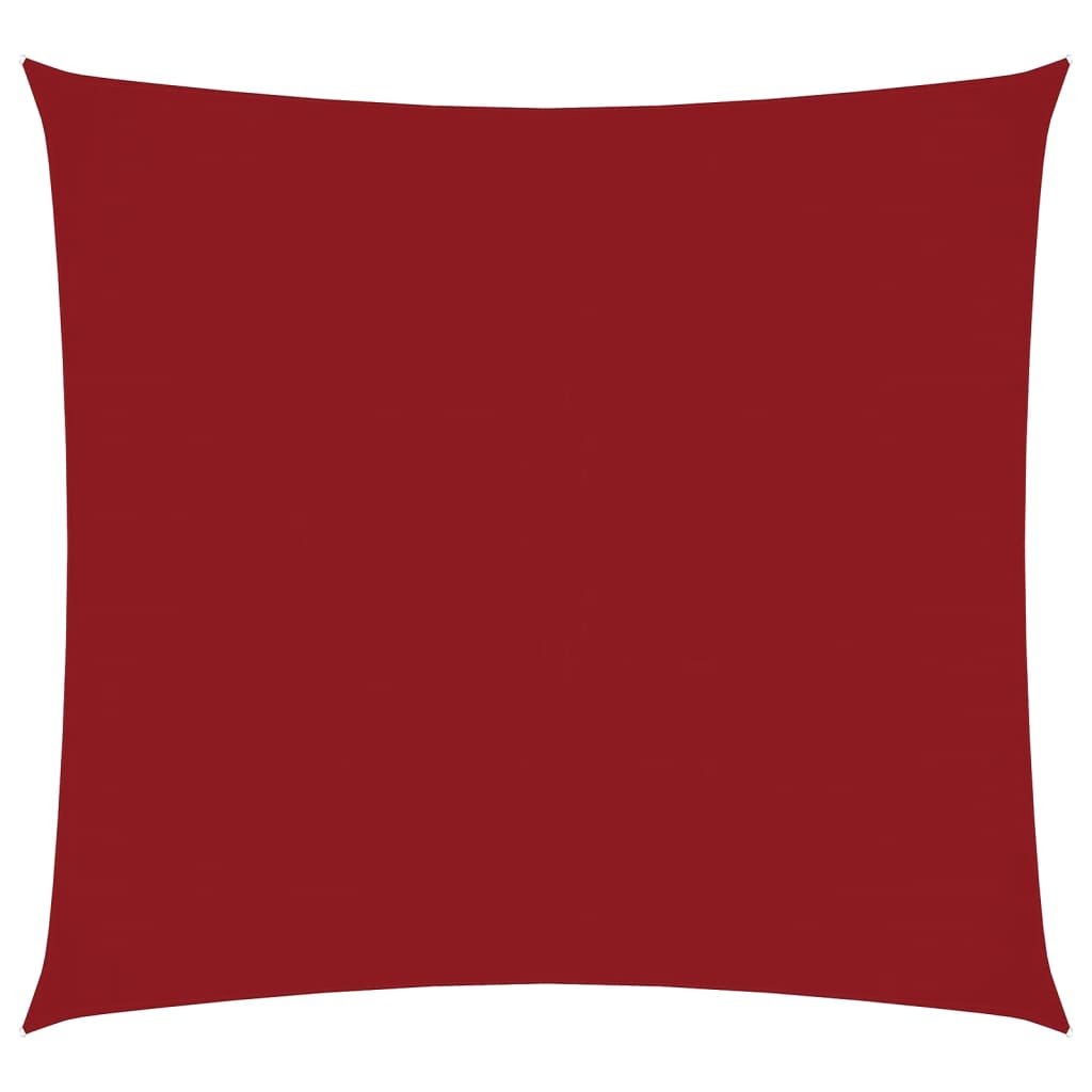 Sonnensegel Oxford-Gewebe Quadratisch 4x4 m Rot