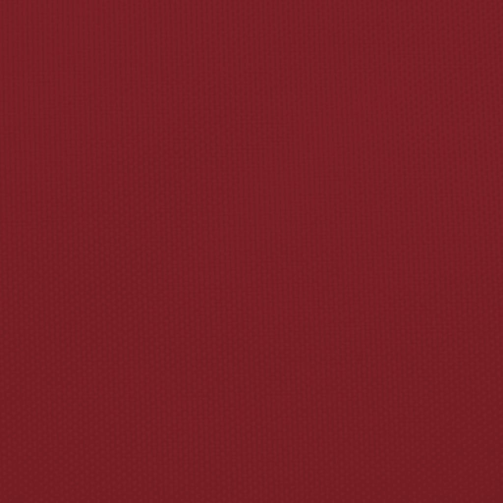 Sonnensegel Oxford-Gewebe Quadratisch 4x4 m Rot