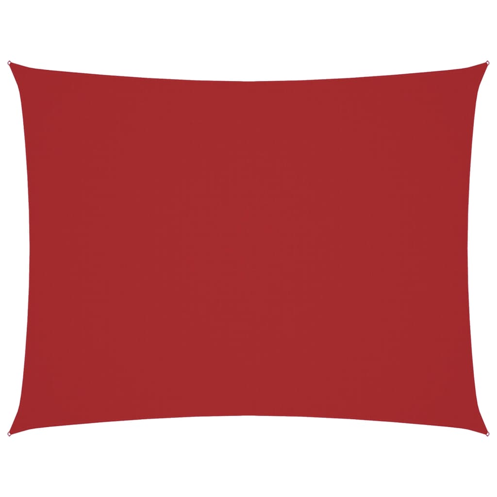 Sonnensegel Oxford-Gewebe Rechteckig 2x3 m Rot