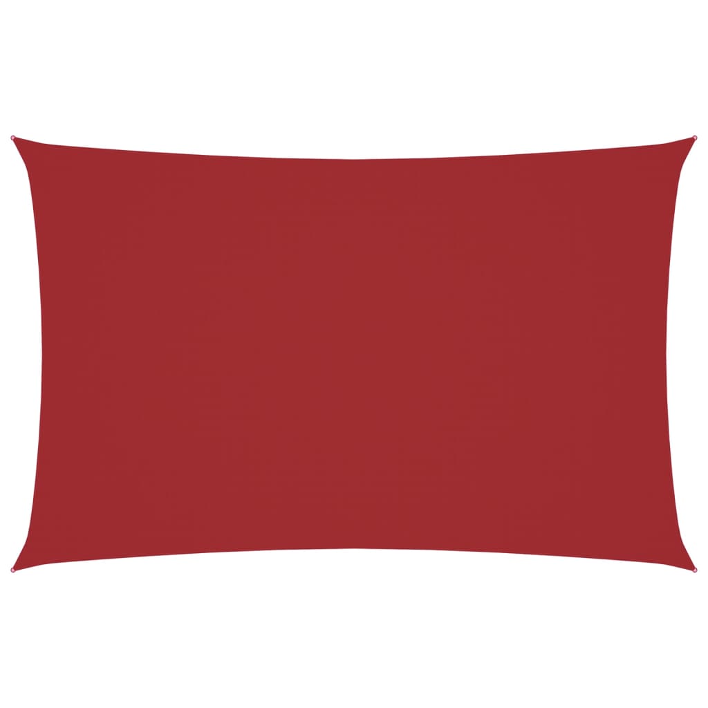 Sonnensegel Oxford-Gewebe Rechteckig 2x4,5 m Rot