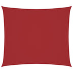 Sonnensegel Oxford-Gewebe Rechteckig 2,5x3 m Rot