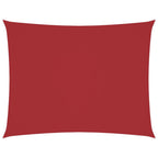 Sonnensegel Oxford-Gewebe Rechteckig 3x4,5 m Rot