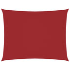 Sonnensegel Oxford-Gewebe Rechteckig 3,5x4,5 m Rot