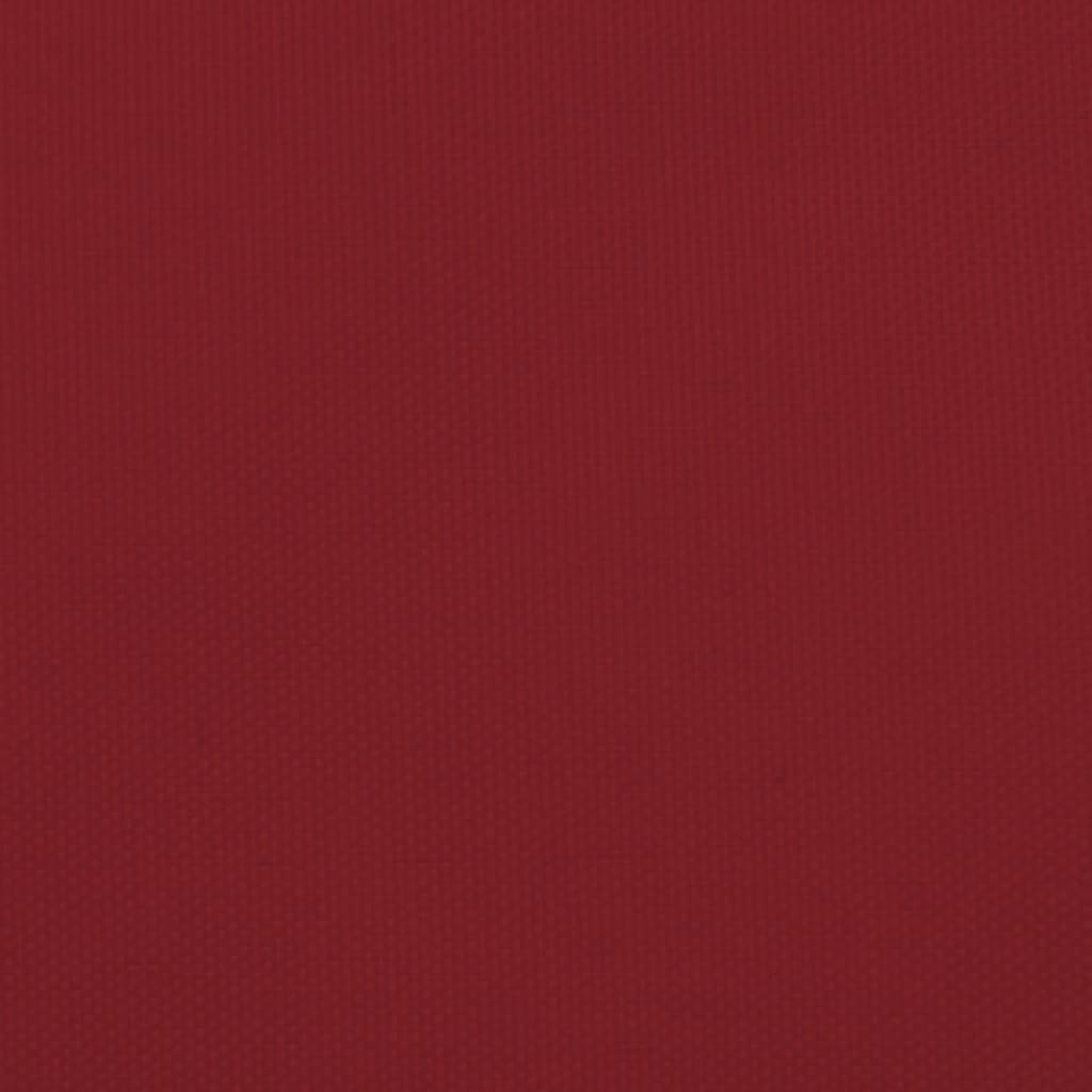 Sonnensegel Oxford-Gewebe Rechteckig 3,5x4,5 m Rot
