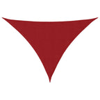 Sonnensegel Oxford-Gewebe Dreieckig 3x3x4,24 m Rot