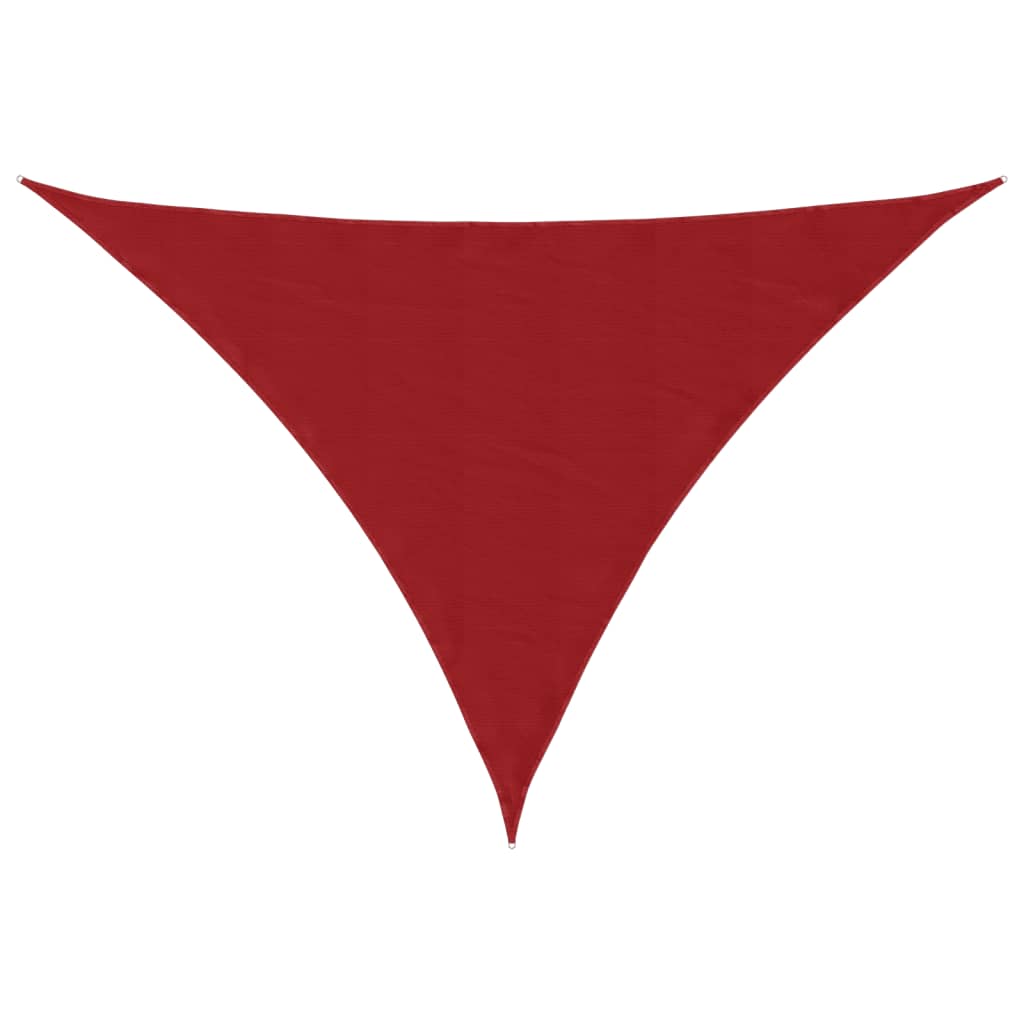 Sonnensegel Oxford-Gewebe Dreieckig 3x3x4,24 m Rot