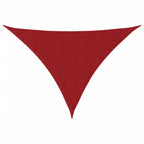Sonnensegel Oxford-Gewebe Dreieckig 3x4x4 m Rot