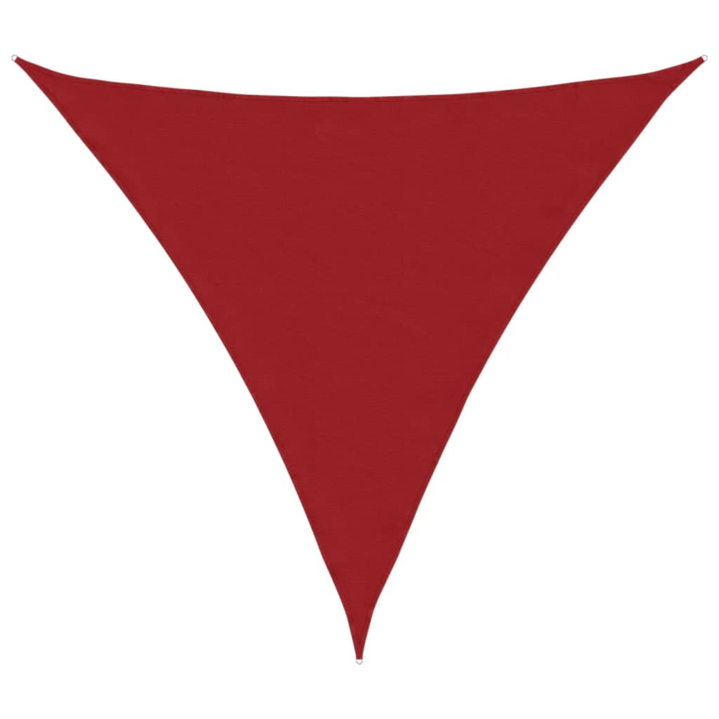 Sonnensegel Oxford-Gewebe Dreieckig 4x4x4 m Rot