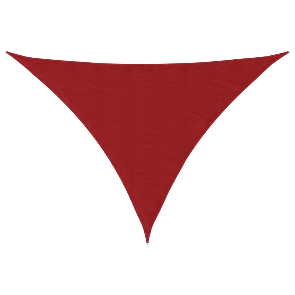 Sonnensegel Oxford-Gewebe Dreieckig 4x4x5,8 m Rot