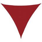 Sonnensegel Oxford-Gewebe Dreieckig 5x5x5 m Rot
