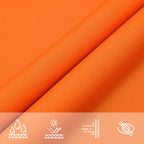 Sonnensegel Oxford-Gewebe Rechteckig 2,5x4,5 m Orange