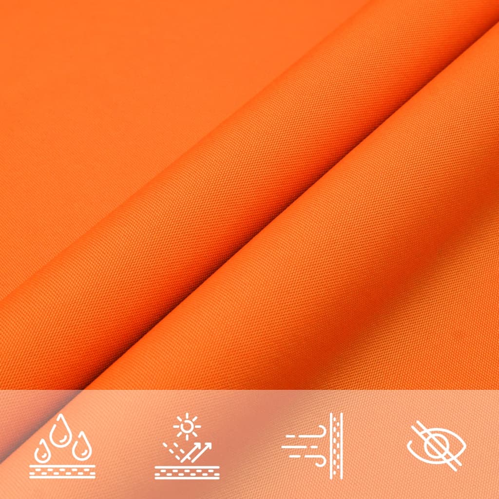 Sonnensegel Oxford-Gewebe Rechteckig 5x7 m Orange