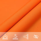 Sonnensegel Oxford-Gewebe Rechteckig 5x8 m Orange