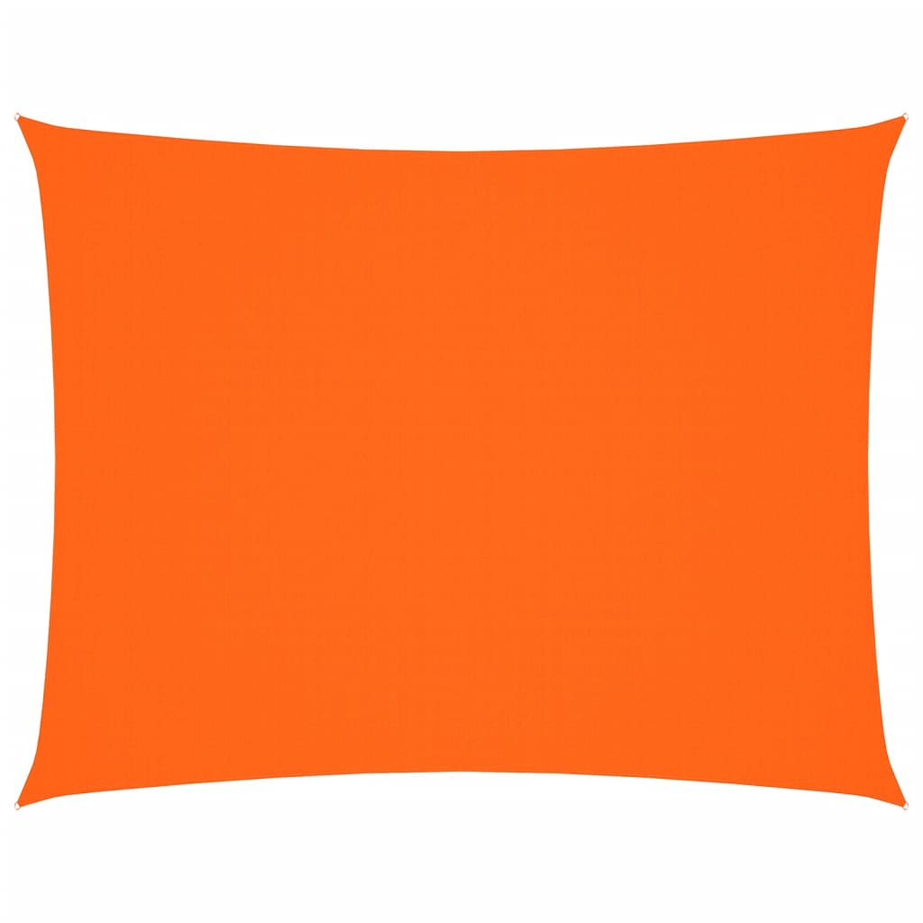 Sonnensegel Oxford-Gewebe Rechteckig 6x7 m Orange