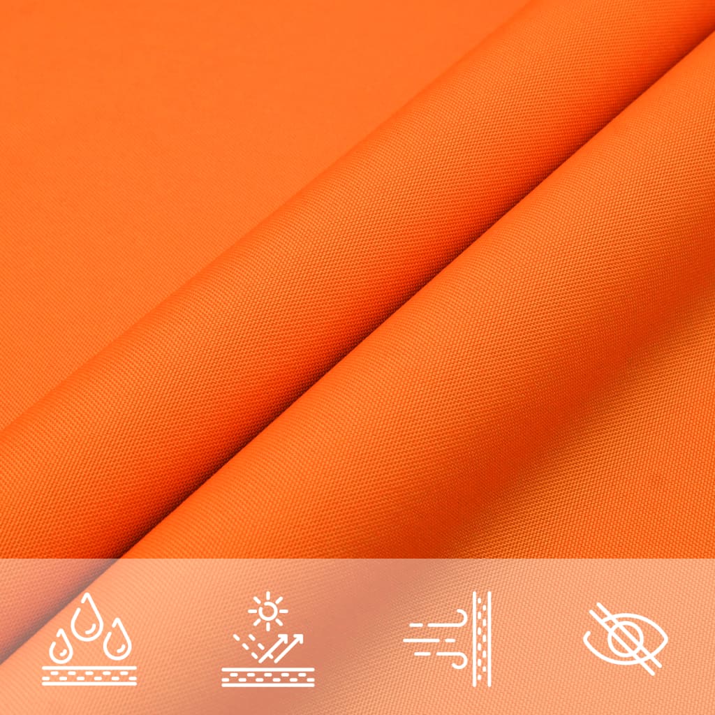 Sonnensegel Oxford-Gewebe Dreieckig 4x5x5 m Orange
